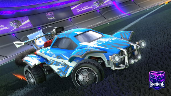 A Rocket League car design from BakRL_On_YT