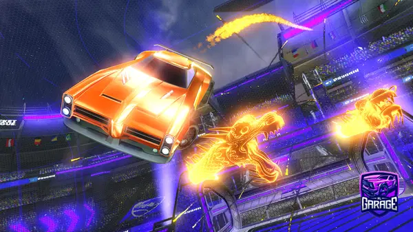 A Rocket League car design from RXL-AIM7-RubenNL