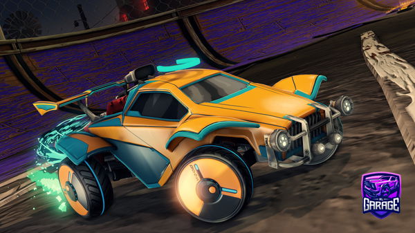 A Rocket League car design from Jaboingis
