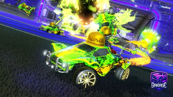 A Rocket League car design from daniel1x