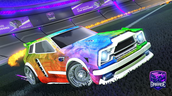 A Rocket League car design from D10G01246