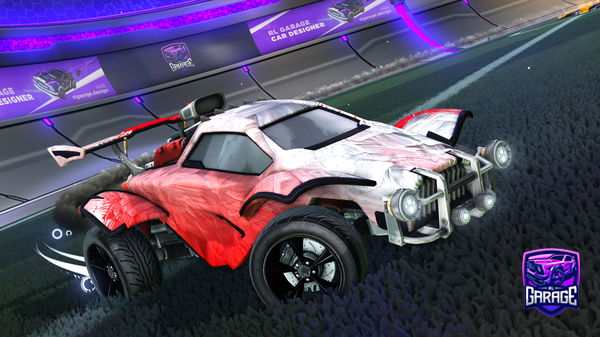 A Rocket League car design from AyTeVe