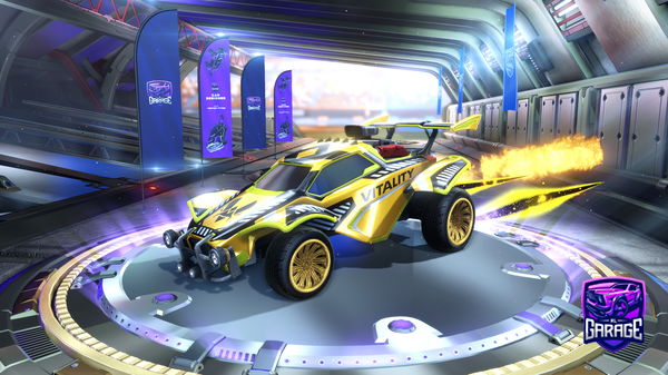 A Rocket League car design from thimeoo