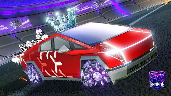 A Rocket League car design from Gameraxolotl895