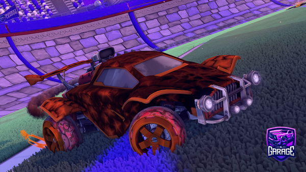 A Rocket League car design from Xavi925