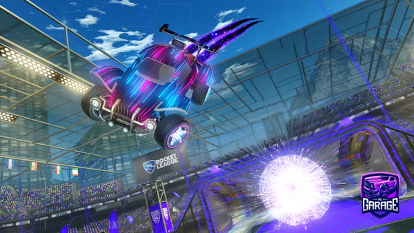 A Rocket League car design from sinkisdum
