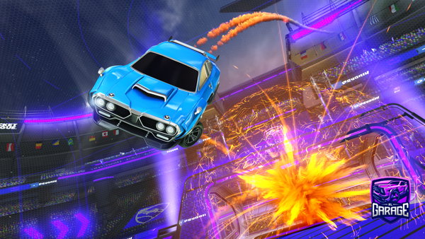 A Rocket League car design from alexanderbosss35