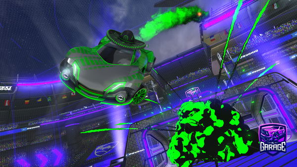 A Rocket League car design from Micasgamer1