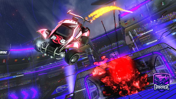 A Rocket League car design from vozify-rl