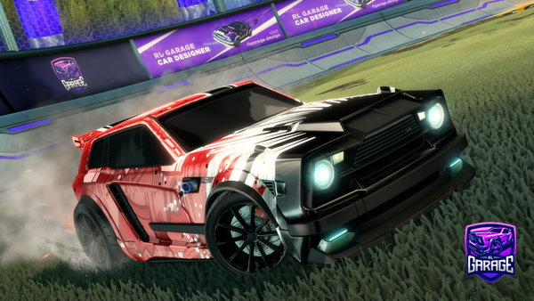 A Rocket League car design from Unpluggt
