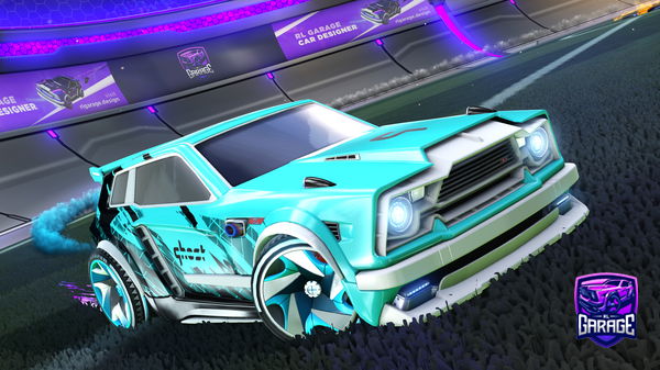 A Rocket League car design from AlphaPug