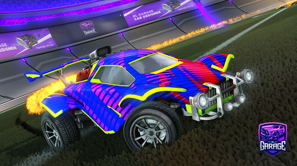 A Rocket League car design from SmartAs1903