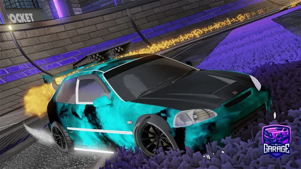 A Rocket League car design from Jesus_the_baddie