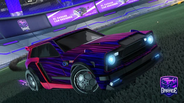 A Rocket League car design from Hazza_RL