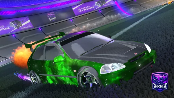 A Rocket League car design from samukass30