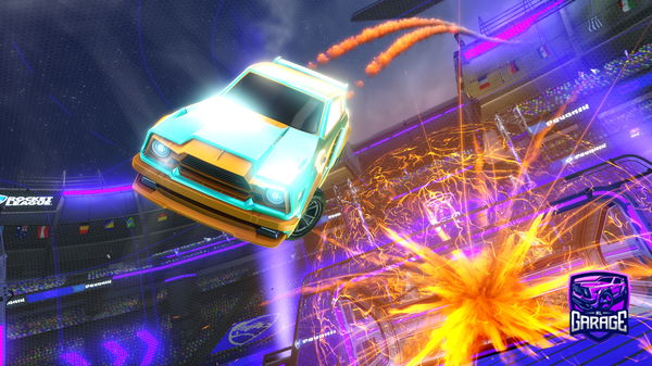 A Rocket League car design from I-Trade-Fennec