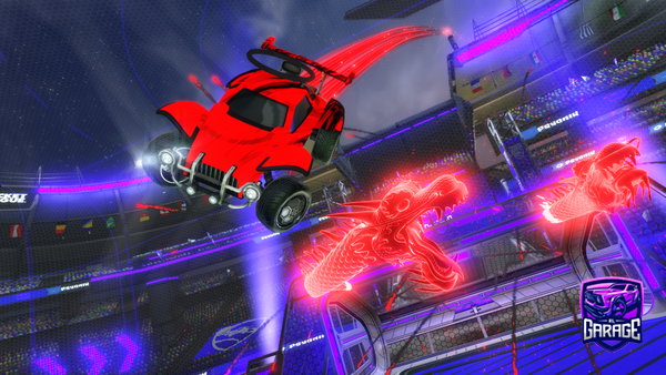 A Rocket League car design from My_heart