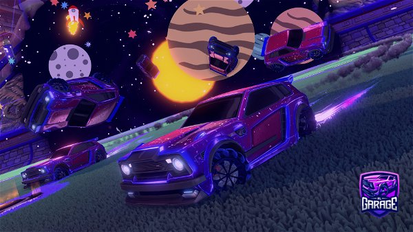A Rocket League car design from Yukification