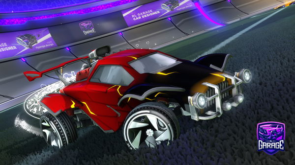 A Rocket League car design from Reagezz-JR9