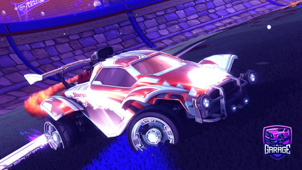 A Rocket League car design from Wihkam