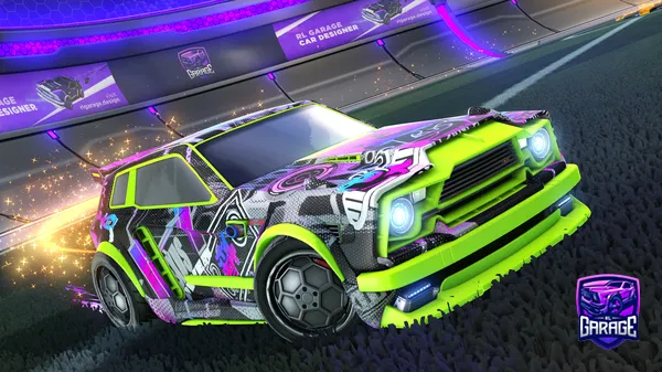 A Rocket League car design from igotgoofy