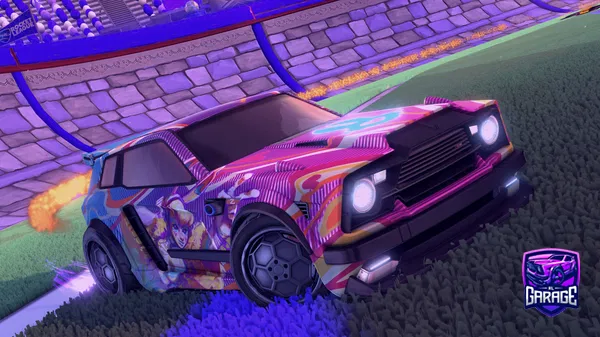 A Rocket League car design from floopdafinn