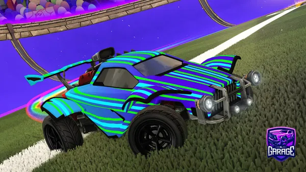 A Rocket League car design from JULA11