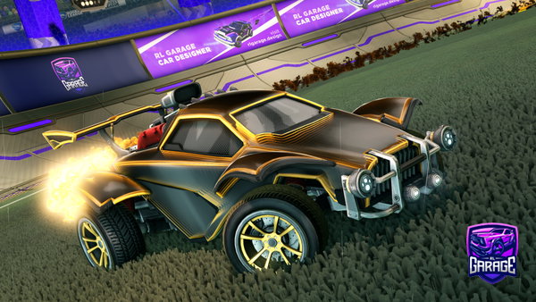 A Rocket League car design from Ryzanwastaken
