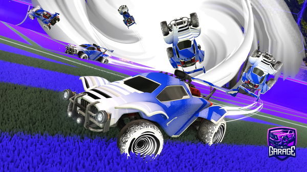 A Rocket League car design from sleeepyaswell