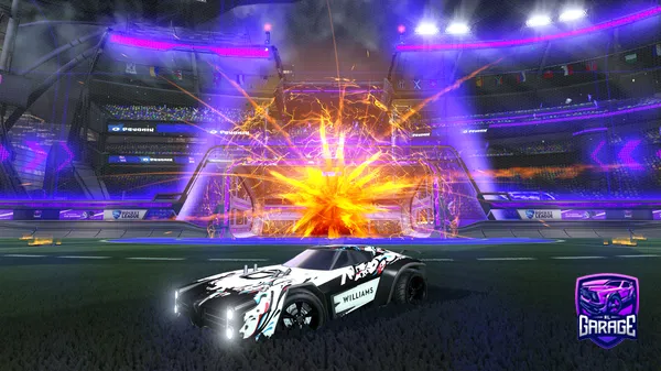 A Rocket League car design from roogwitadoog