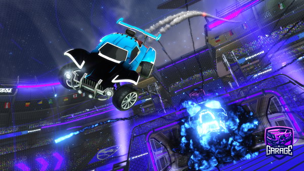 A Rocket League car design from Rlbeastqc
