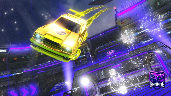 A Rocket League car design from xrqdd