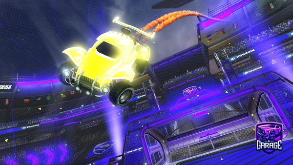 A Rocket League car design from Patatou