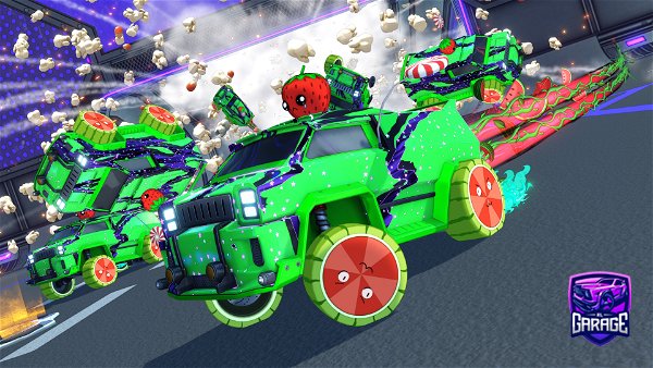 A Rocket League car design from Marster772