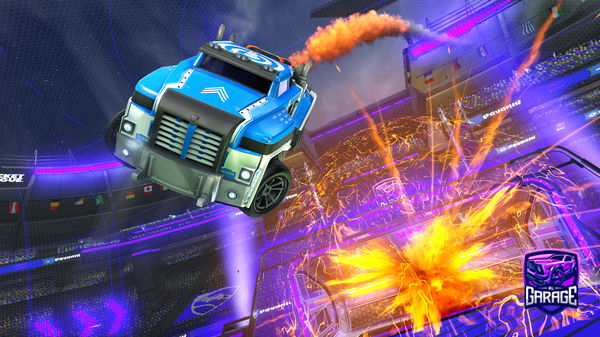 A Rocket League car design from miascol