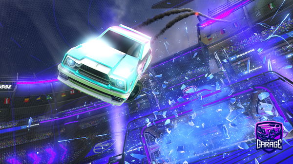 A Rocket League car design from jalesi