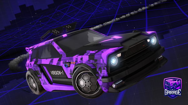 A Rocket League car design from aexcu