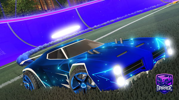 A Rocket League car design from SpaceDripSea69