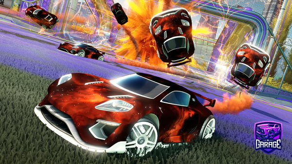 A Rocket League car design from AkanoBR