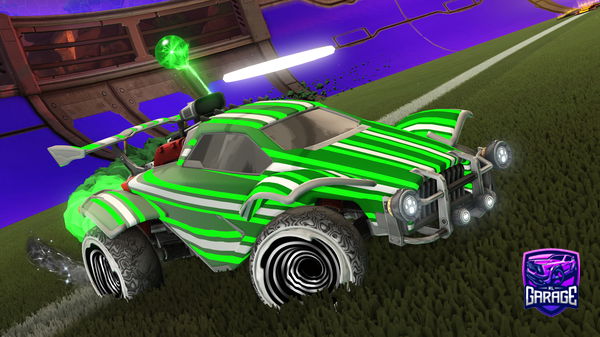 A Rocket League car design from MTGX