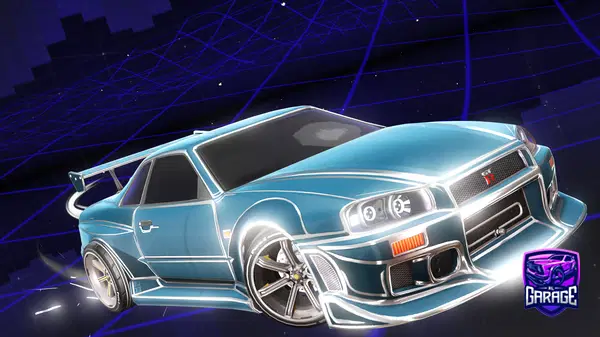 A Rocket League car design from Sleepless8