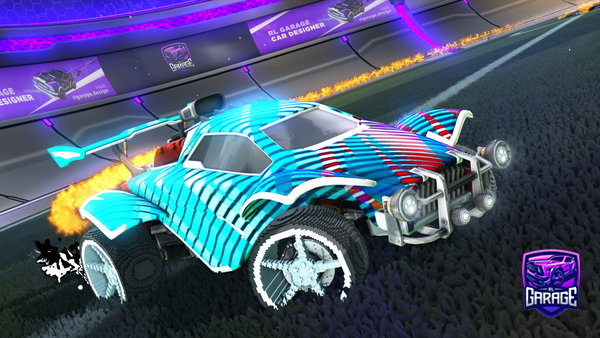 A Rocket League car design from X_pro207