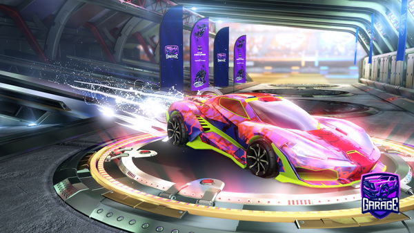 A Rocket League car design from imot-rm