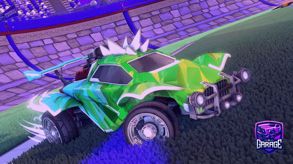 A Rocket League car design from Kaaskoning