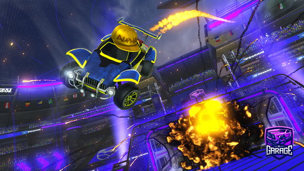 A Rocket League car design from JIMMY97670