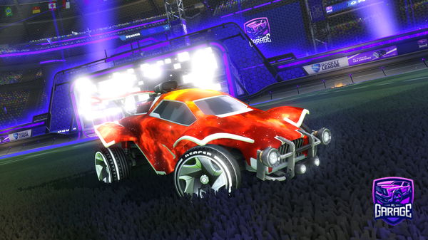 A Rocket League car design from LolgoUwU