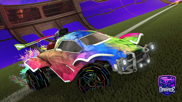 A Rocket League car design from Hiromusicpractor