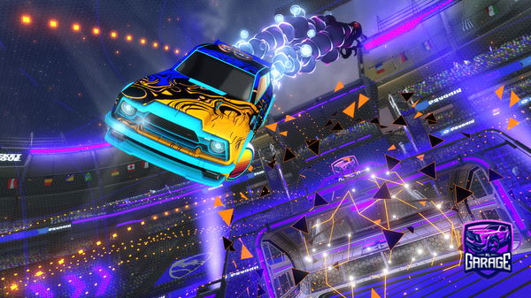 A Rocket League car design from Ethanol51480