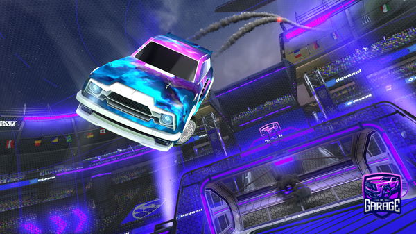 A Rocket League car design from LookDownBelow010