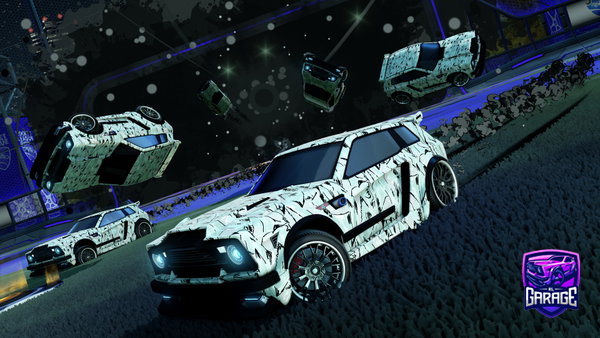 A Rocket League car design from 7en